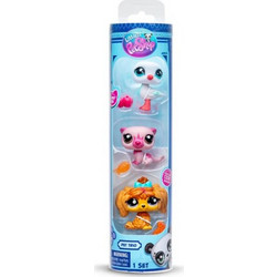 Basic Fun Littlest Pet Shop W2 Φιγούρες σε Σωλήνα