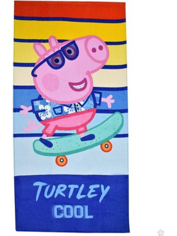 Peppa Pig Catch a Wave Παιδική Πετσέτα Θαλάσσης 70x140cm BRM224858