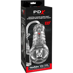 Pipedream PDX Viewtube Vac See-Thru EZ-Grip Stroker Pocket Αυνανιστήρι