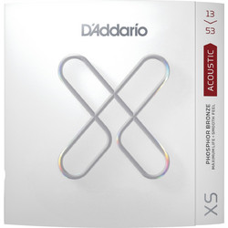 D'Addario XS Σετ 6 Χορδές Ακουστικής Κιθάρας Phosphor Bronze 13-56" Light Tension