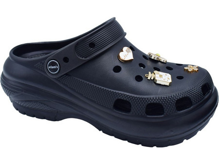 Adam's Clogs με Pins Μαύρο 46404-2595