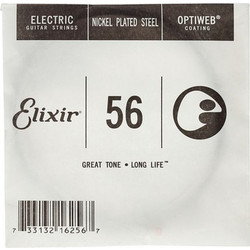 Elixir Strings Optiweb Χορδή Ηλεκτρικής Κιθάρας Nickel Plated Steel 56"