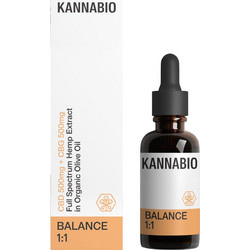 Kannabio Balance 1:1 CBD 500mg + CBG 500mg 10ml