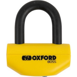 Oxford OF39 Κλειδαριά Δισκόφρενου Μηχανής 12.7mm Κίτρινη