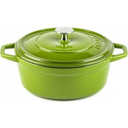 Hosse Kitchen Μαντέμενια Γάστρα Στρογγυλή 12cm Πράσινο