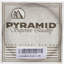 Pyramid 183940 Χορδή Ηλεκτρικής Κιθάρας Pure Nickel 58"