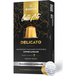 Bianchi Κάψουλες Espresso Delicato Συμβατές με Μηχανή Nespresso 10τμχ