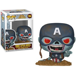Funko Pop! Marvel Zombies 1554 Zombie Captain America