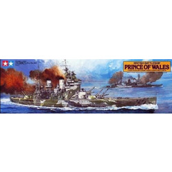 Tamiya British Battleship Prince Of Wales Συναρμολογούμενο Πλαστικό Μοντέλο Καραβιού 1:350