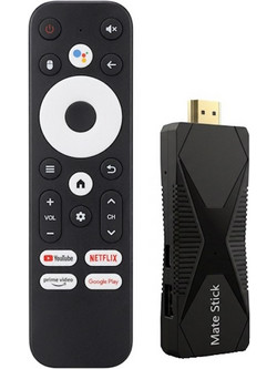 X96Q Mate Stick Smart TV Stick 4K UHD με Wi-Fi / Bluetooth / HDMI & Google Home
