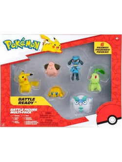 Jazwares Pokemon W10 Battle Figure Multi-Pack