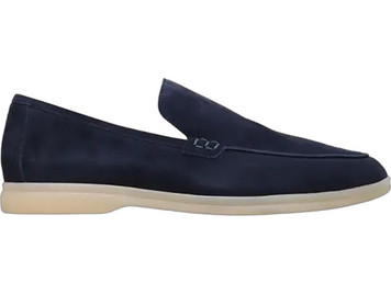 KALOGIROU Ανδρικά Μοκασίνια Loafers Καστόρινα Navy Μπλε ADRIANOSUE