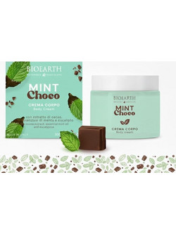 Bioearth Mint Choco Ενυδατική Κρέμα Σώματος 300ml