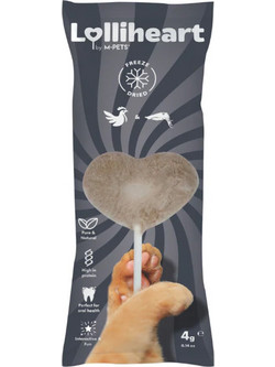 M-Pets Lolliheart Freeze Dried with Chicken & Cuttlefish 4gr