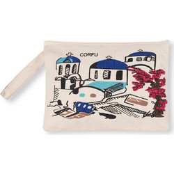 Silk Fashion Corfu 3 Γυναικείο Νεσεσέρ 30x20cm Μπεζ