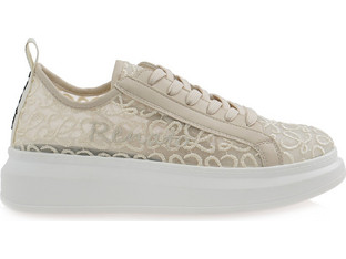 Renato Garini Γυναικεία Sneakers Flatforms Χρυσά W119R1802608
