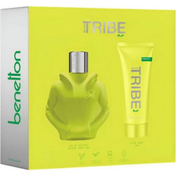 Benetton We Are Tribe Play Eau de Toilette 90ml + Shower Gel 75ml