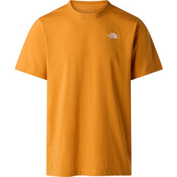The North Face Evolution Simple Dome Ανδρικό Αθλητικό T-Shirt Πορτοκαλί NF0A8CZ-2G5
