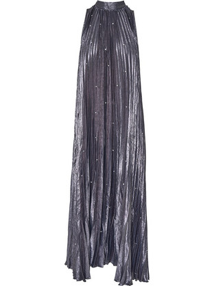 Forel Maxi Φόρεμα για Γάμο / Βάπτιση Ασημί 081.50.01.097