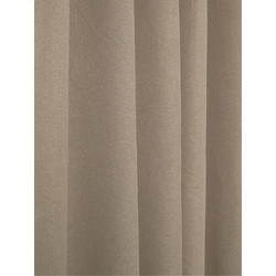 WhiteEgg Κουρτίνα Συσκότισης με Τρέσα 270x280 Ko220-1 Brown