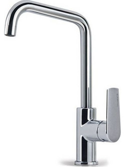 Eurorama Κlint 142515-100 Μπαταρία Κουζίνας Πάγκου Διπλής Παροχής Ανάμεικτη Inox