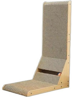 AriaTrade Σανίδα με Ονυχοδρόμιο Καφέ 40.5x25x60cm