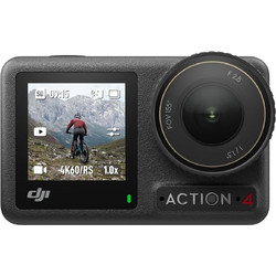 DJI Osmo Action 4 Essential Combo Action Camera 4K Ultra HD Υποβρύχια με WiFi και Οθόνη 2.25" Μαύρη