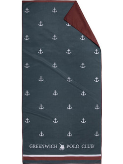 Greenwich Polo Club 5224 Πετσέτα Θαλάσσης Microfiber Navy Μπλε 80x170cm