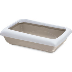 IMAC Dodo Λεκάνη Γάτας Εκρού Μ45.5xΠ31xΥ13.5cm