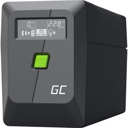 Green Cell UPSLM360 UPS Line Interactive 650VA 360W με 2 Πρίζες Schuko