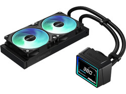 Asrock Challenger 240 Digital Black Υδρόψυξη CPU 120mm ARGB για Socket AM4 / 1700 / AM5 / 1851 [90-ACLA24-BAAGA6