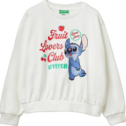 Benetton Παιδικό Φούτερ Μπεζ 32N4C10SR-074