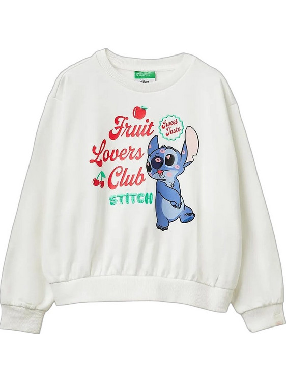 Benetton Παιδικό Φούτερ Μπεζ 32N4C10SR-074