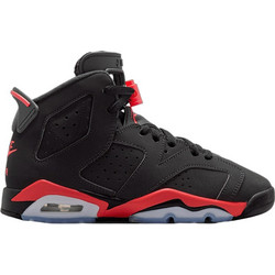Jordan Air Jordab Retro 6 Παιδικά Sneakers Μποτάκια Μαύρα IQ1275-001