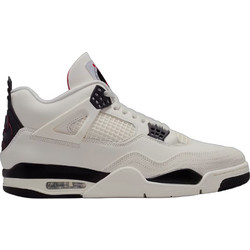 Jordan Air 4 Retro Ανδρικά Sneakers Μποτάκια Λευκά IM4002-100