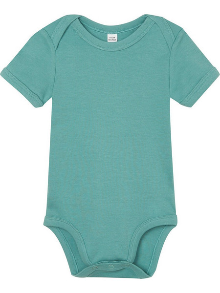 BabyBugz Φορμάκι Εσώρουχο Κοντομάνικo Sage Πράσινο Βεραμάν BZ10