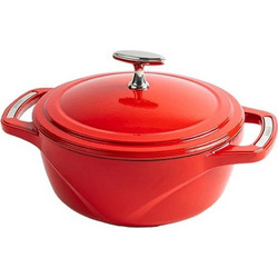 Lodge Cherry On Top Μαντεμένια Κατσαρόλα 23cm 2.8lt