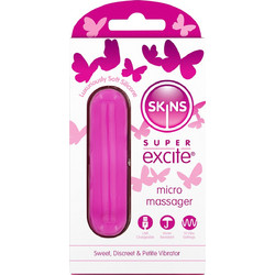 Skins Super Excite Sexual Health Bullet Δονητής Bullet Μωβ