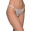 Milena By Paris Γυναικείο Sexy String με Δαντέλα Λευκό 7718