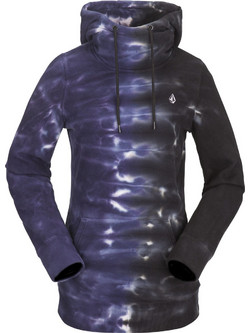 Volcom Costus Γυναικείο Φούτερ με Κουκούλα & Τσέπες Navy Μπλε H4152205-LAV