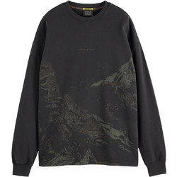 Scotch & Soda Ανδρικό Φούτερ Μαύρο 181534-021