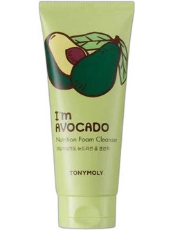 Tonymoly I'm Avocado Ενυδατικός Αφρός Καθαρισμού Προσώπου για Ακμή 180ml