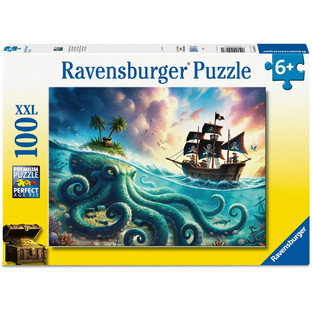 Παιδικό Puzzle Ravensburger Pirate Treasure 100 Κομμάτια