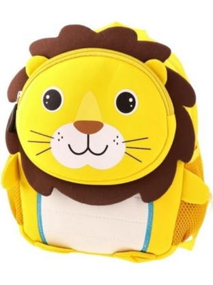 Statovac Baby Lion Σχολική Τσάντα Πλάτης Νηπιαγωγείου Κίτρινη 100876