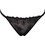 Luna Γυναικείο Sexy Slip με Δαντέλα Μαύρο 2879