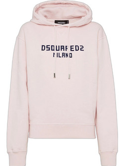 Dsquared2 Γυναικείο Φούτερ με Κουκούλα Ροζ S75GU0597D25015-973