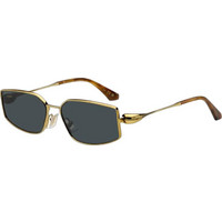 Etro 0137/S F2A/KU Γυναικεία Γυαλιά Ηλίου Ορθογώνια Μεταλλικά Χρυσά με Μαύρο Φακό