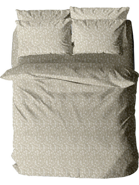 Sunshine Home Σετ Σεντόνια Υπέρδιπλα 240x260 Menta 420 Beige