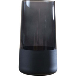 Hermia Σετ Ποτήρια Νερού Γυάλινα Μαύρα 520ml 4τμχ 127RKL1155