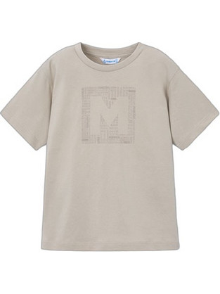 Mayoral Παιδικό T-Shirt Κοντομάνικο Εκρού 26-00170-023